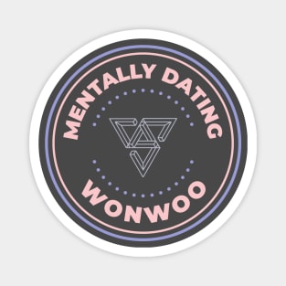 Mentally dating Seventeen Wonwoo Magnet